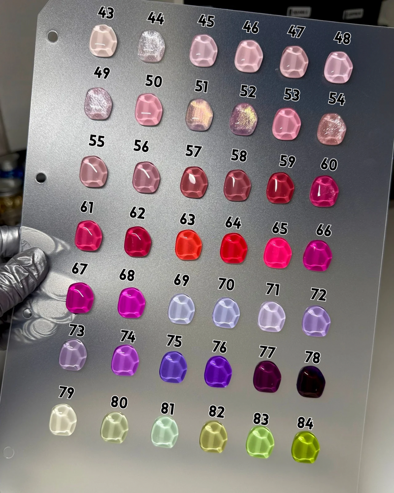 Baby color/Aura Nails