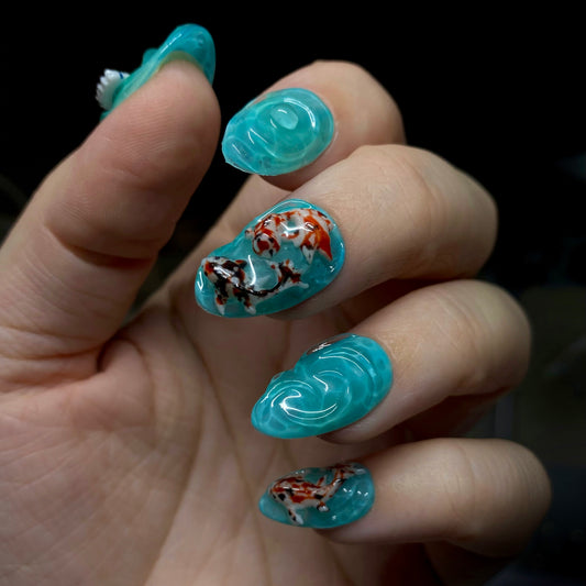 Koi & Eventail