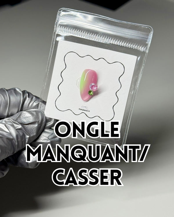 Ongle manquant/casser