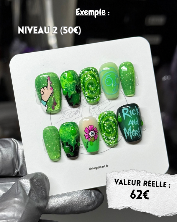 Press on nails surprise