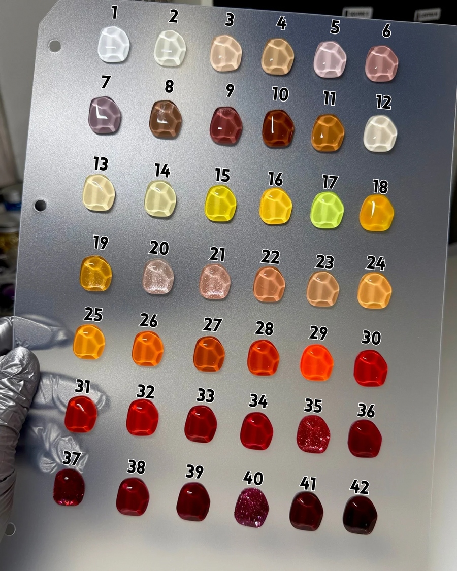 Baby color/Aura Nails