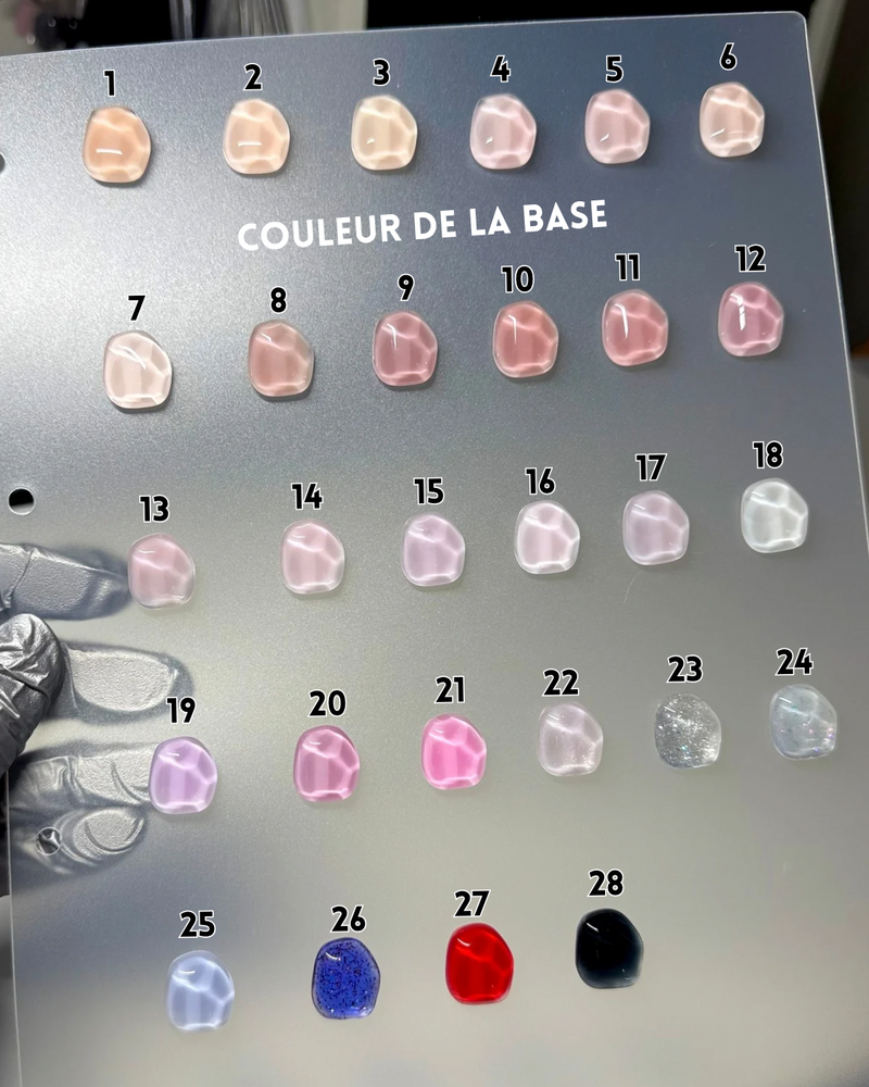 Baby color/Aura Nails